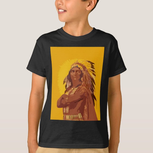 Camiseta nativa estadounidense (Anverso)