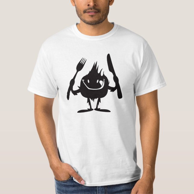 Camiseta nativa hambrienta (Anverso)
