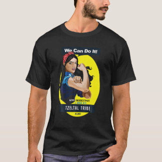 Camiseta Nativa mexicana zeltal mujer indígena nunca se abu