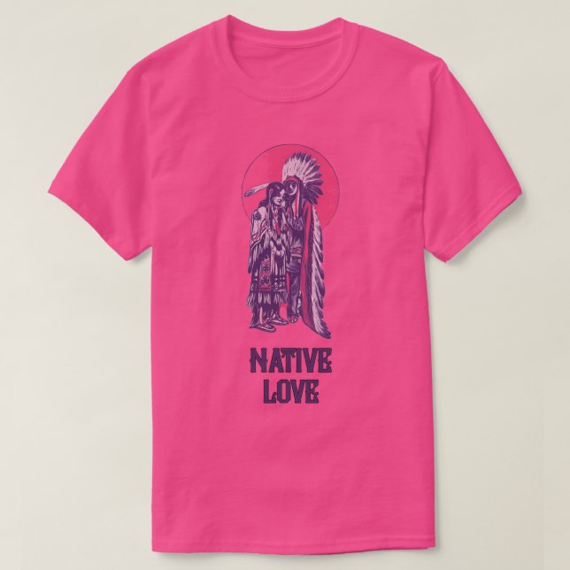 Camiseta native american sioux sitting bull  (Diseño del anverso)