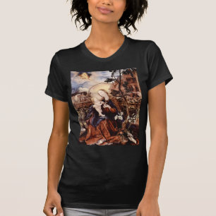 CAMISETA NATIVIDAD CON LILLAS BLANCAS - MAGIA DE NAVIDADES