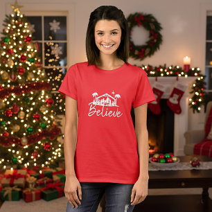 Camiseta Natividad Creer
