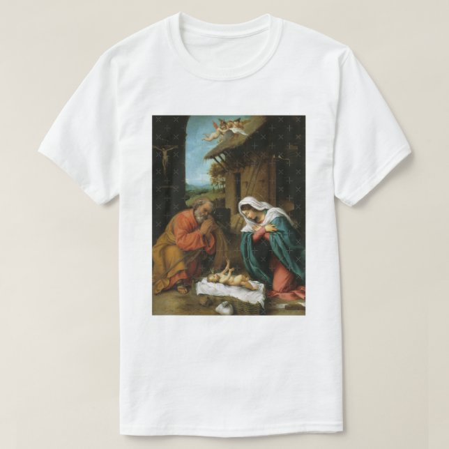 Camiseta Natividad de Jesús Lorenzo Lotto (Diseño del anverso)