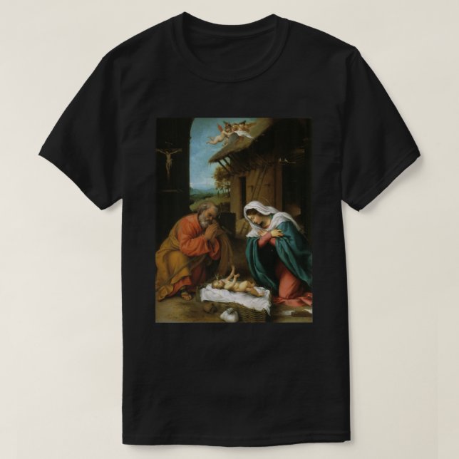 Camiseta Natividad de Jesús Lorenzo Lotto (Diseño del anverso)