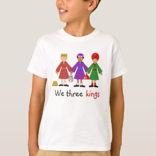 Camiseta Natividad de los niños — Nosotros tres reyes