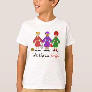 Camiseta Natividad de los niños — Nosotros tres reyes