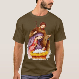 Camiseta Natividad pintada