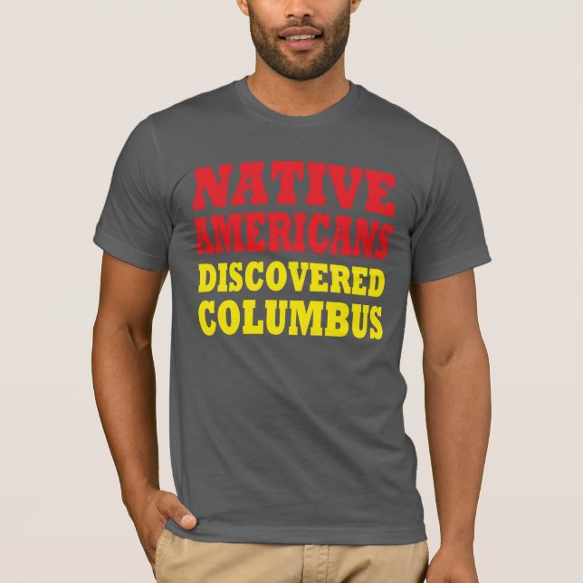 Camiseta Nativo americano. (Anverso)