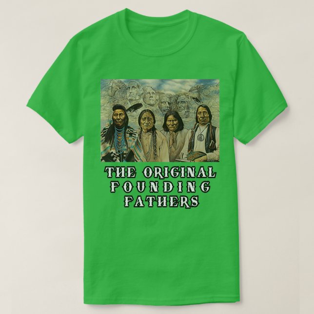 Camiseta Nativo americano (14) (Diseño del anverso)