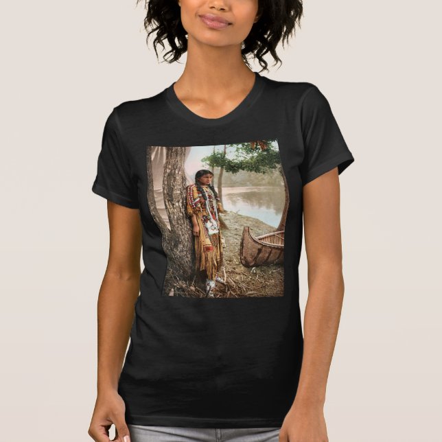 Camiseta Nativo americano 1897 de Minnehaha Hiawatha (Anverso)