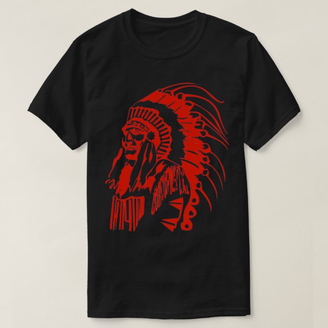 Camiseta Nativo americano 1 (2) (Diseño del anverso)