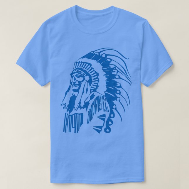 Camiseta Nativo americano 71 (Diseño del anverso)