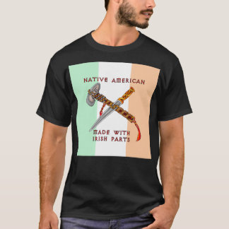 Camiseta Nativo americano hecho con piezas irlandesas
