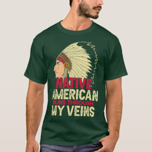 Camiseta Nativo Americano Nativo Nativo Estadounidense