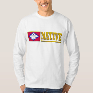 Camiseta Nativo de Arkansas
