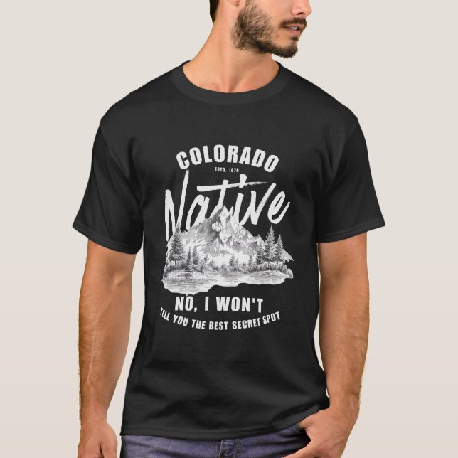 Camiseta Nativo de Colorado (Anverso)