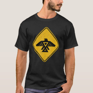 Camiseta Nativo Estadounidense Para Hombres Mujeres Thunder