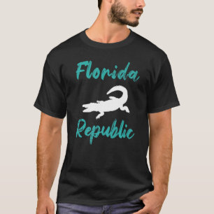 Camiseta Nativo Floridano Nacido en Florida República de Fl