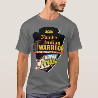 Camiseta Nativo indígena americano nacido con superpoder