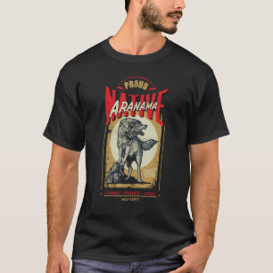 Camiseta Nativo indio americano de Aranama nacido espíritu