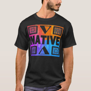 CAMISETA NATIVO NATIVO AMERICANO FELIZ DÍA DE LOS ESTADOUNI