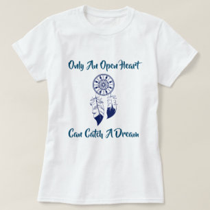 Camiseta Nativos americanos, corazones abiertos captan sue