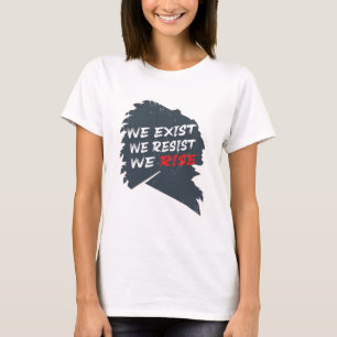 Camiseta Nativos americanos - existimos resistimos nos leva