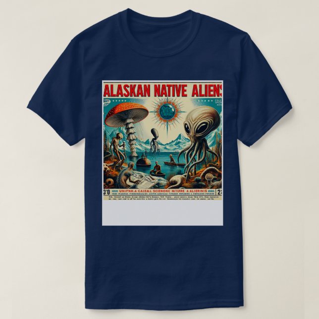 Camiseta Nativos de Alaska TShirt (Diseño del anverso)