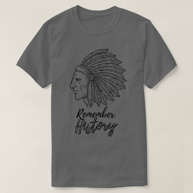 Camiseta nativos de américa (2) (Diseño del anverso)