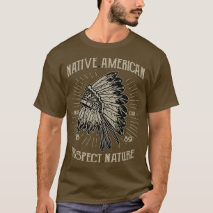 Camiseta Nativos de Estados Unidos Respetan a los Indígenas