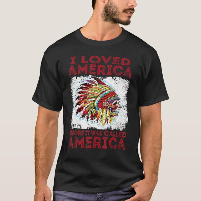 Camiseta Nativos indígenas indígenas del Mes del Patrimonio (Anverso)