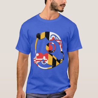Camiseta Natty Boh Bandera de Maryland