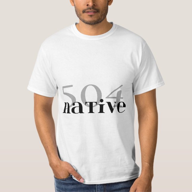 Camiseta Natural 504 (Anverso)