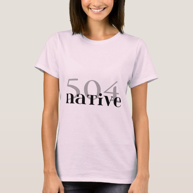 Camiseta Natural 504 (Anverso)