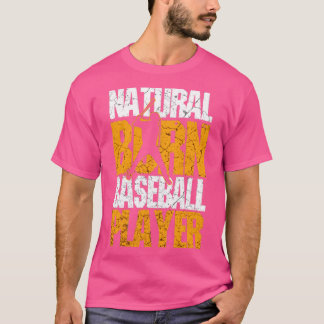 Camiseta Natural Born Baseball Player