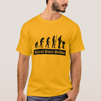 Camiseta natural born griller