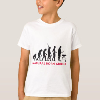 Camiseta Natural Born Griller 2c