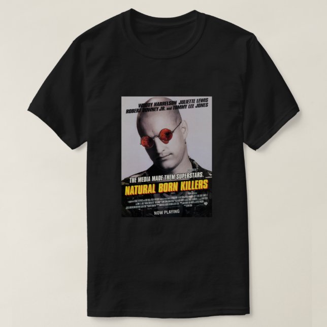 Camiseta Natural Born Killers (Diseño del anverso)