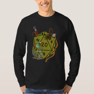 Camiseta Natural D20 Nat 20 Naturaleza Inspirado D20 Dice G