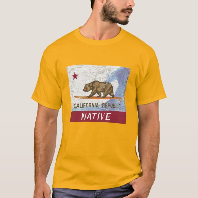 Camiseta Natural de California (Anverso)