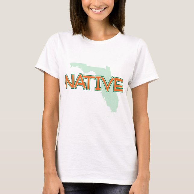 Camiseta NATURAL de la Florida (Anverso)