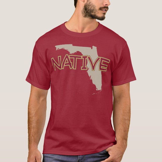 Camiseta NATURAL de la Florida (Anverso)