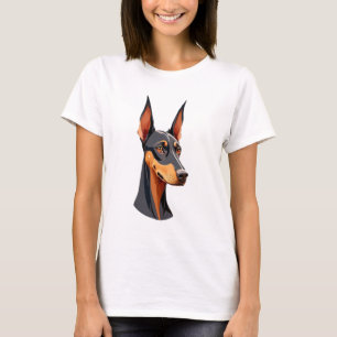 Camiseta Natural Ear Doberman