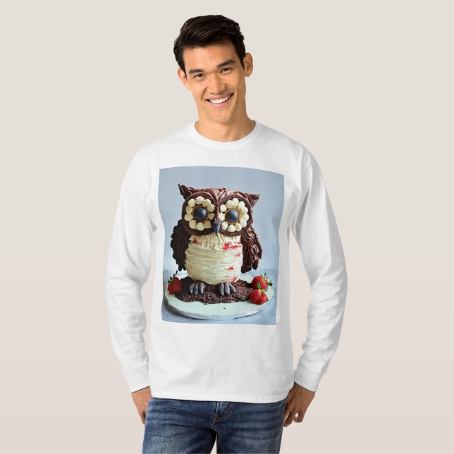 Camiseta Natural Owl (Anverso completo)