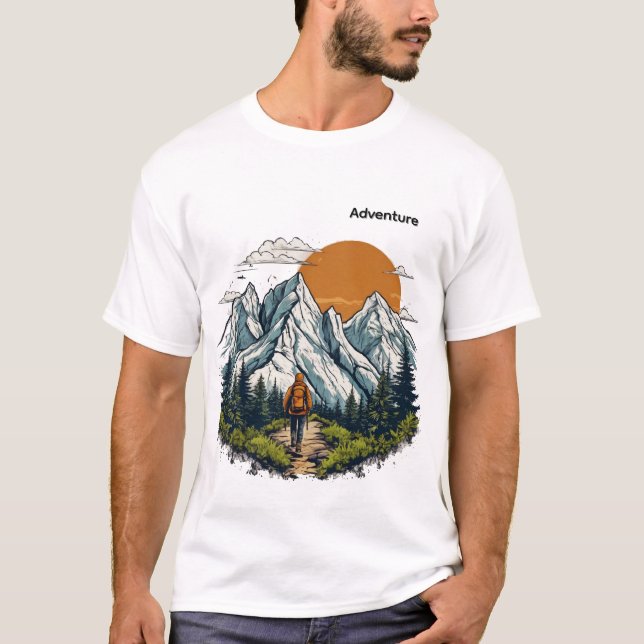Camiseta naturaleza (Anverso)