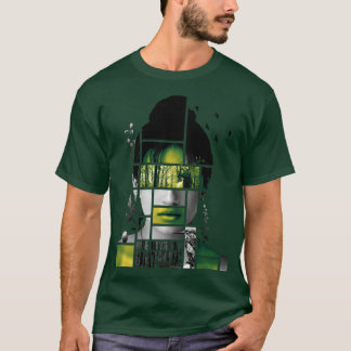Camiseta Naturaleza abstracta minimalista Mujer