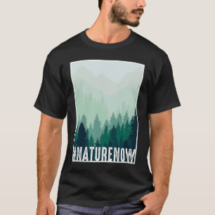 Camiseta Naturaleza Ahora Cambio climático Mujeres hombres 