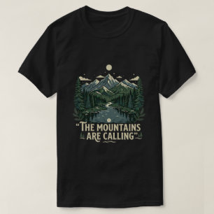 Camiseta Naturaleza al aire libre bosque árbol montaña send