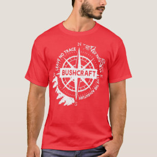 Camiseta Naturaleza al aire libre vive la aventura Bushcraf