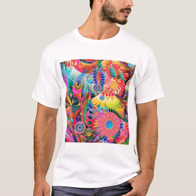 Camiseta Naturaleza alienígena (Anverso)